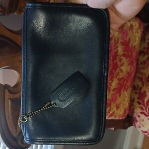 Coach Midnight Leather Small Purse